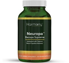 Cognitive Support Supplement – Bacopa for Memory, Focus & Clarity – 60 Capsules