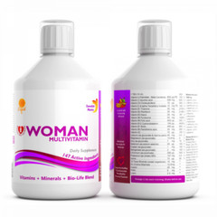 Swedish Nutra Liquid Multivitamin for Women Hair, Skin, Immune Support 5x500ml