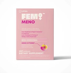 UPSA FEMO PERIMENO Menopause Supplement PERI CYTONIN 30 Capsules Non-Hormonal