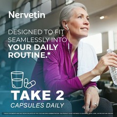 (2 Pack) Nervetin Capsules – Official Nervetin Pills Advanced Premium Formula