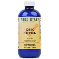 Good State – Liquid Ionic Calcium (96 servings at 144 mg elemental) (8 fl oz)