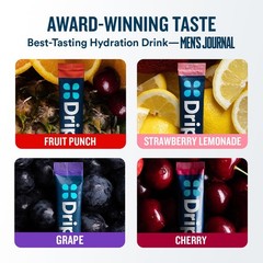 Hydration Packets Juicy Variety Pack Single Serve Electrolytes Powder Drink…