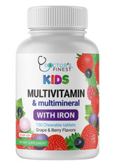 Doctors Finest Multivitamin and Multimineral for Kids – Grape and Berry Chewable