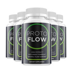 5-Pack ProtoFlow Capsules – Proto Flow Prostate Blood Flow Support – 300 Caps