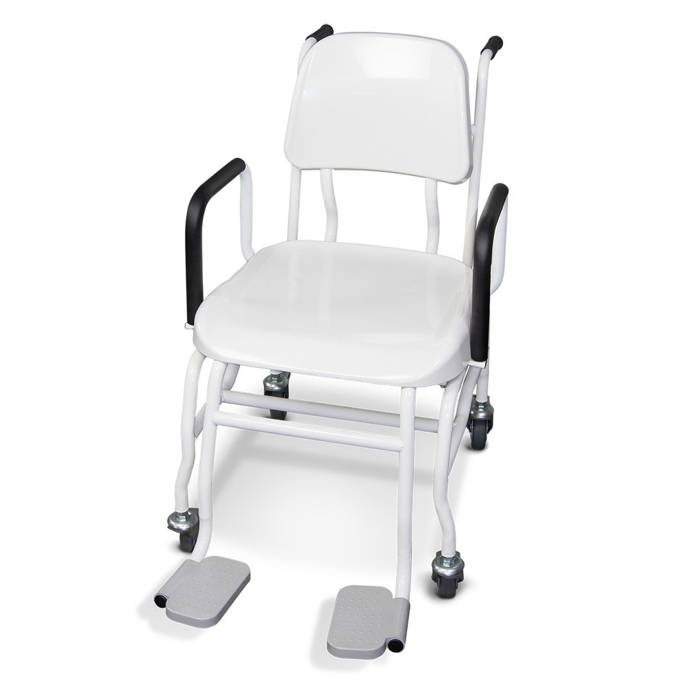 Rice Lake 166644 560-10-1 Digital Physician Chair Scale, 660 lb x 0.2 lb