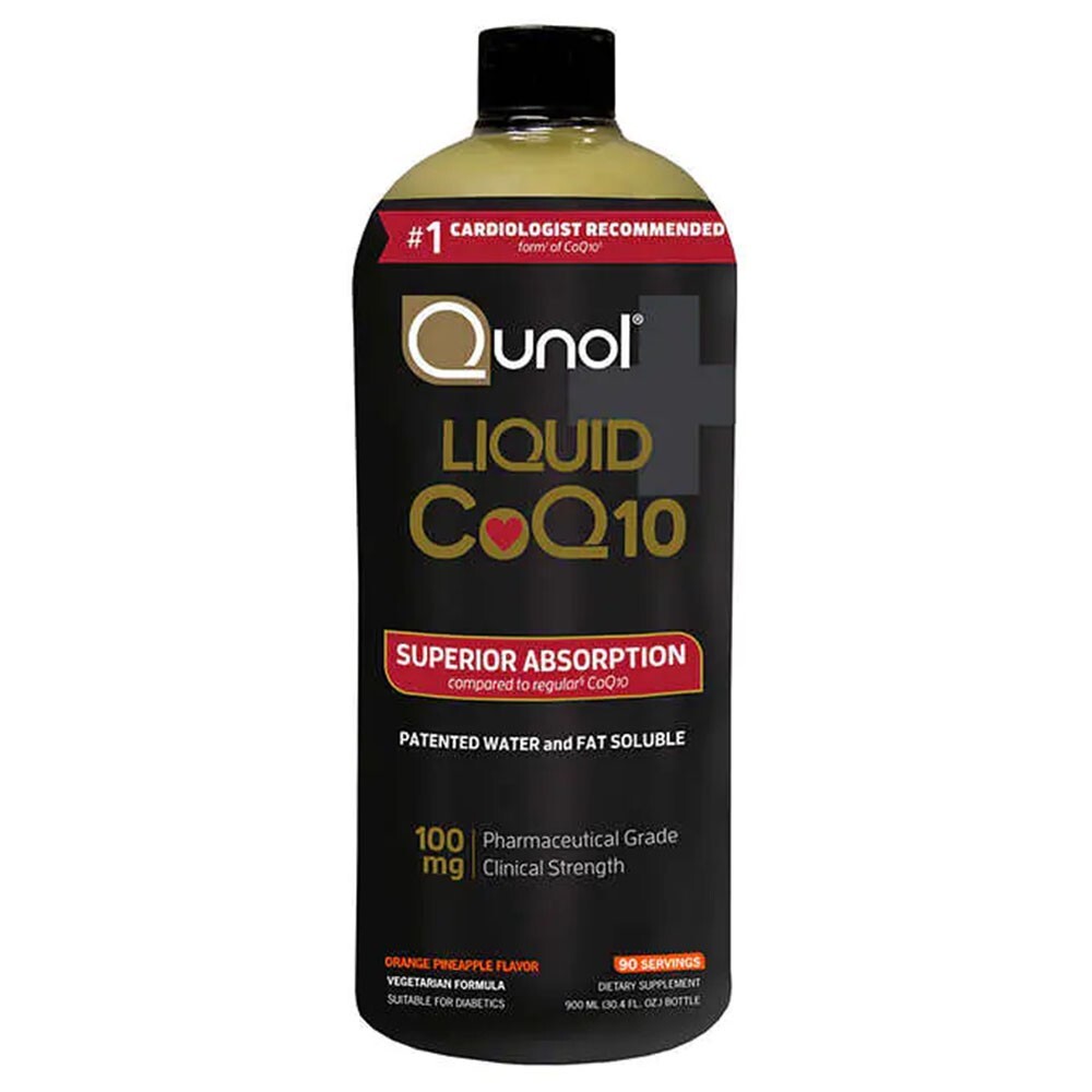 Qunol Liquid CoQ10 Superior Absorption Natural Supplement 100mg 30.4oz Exp 03/27
