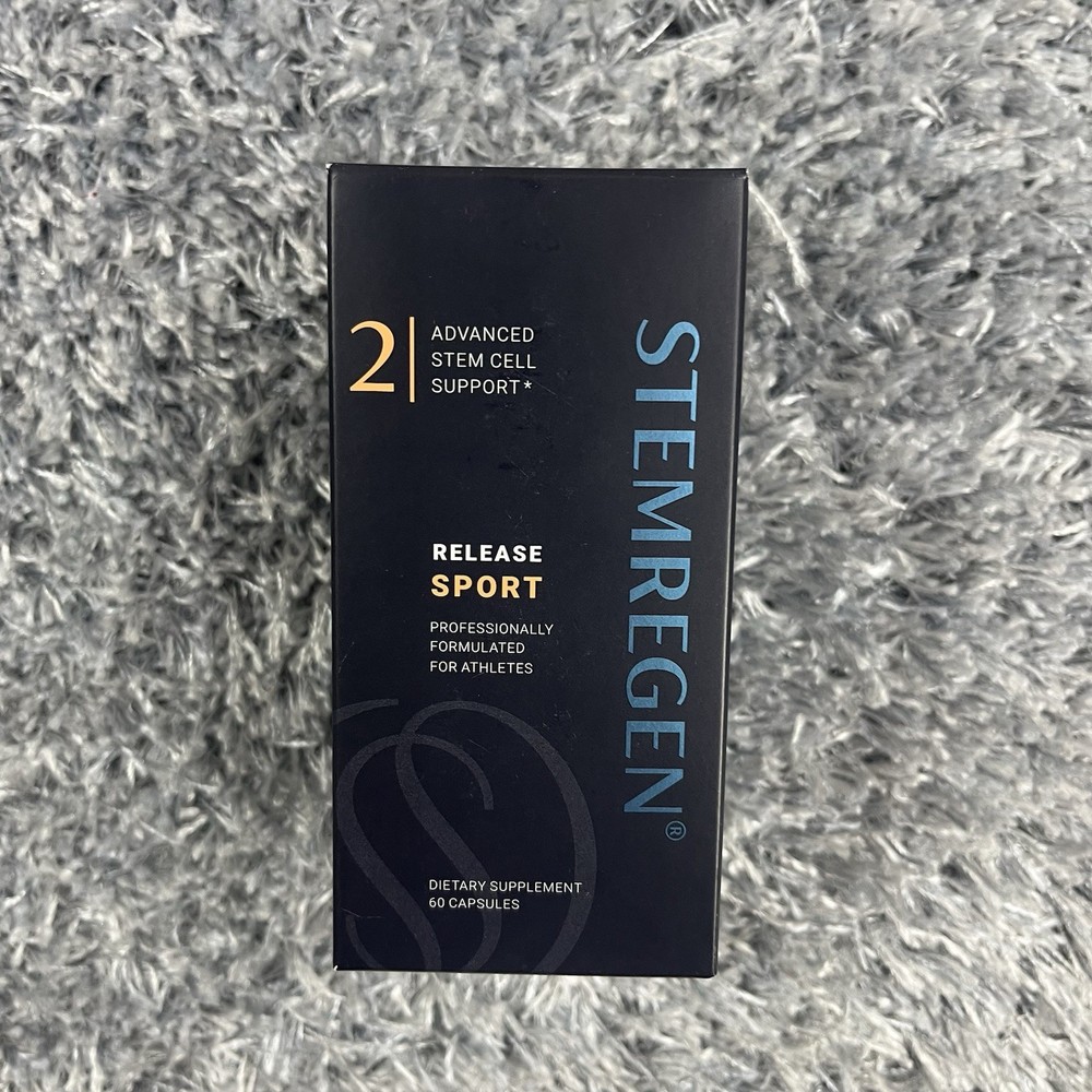 STEMGEN Release SPORT Advance Stem Cell Support Supplement 60 Capsules NSF Cert