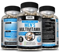 (2 Pack) Multi Vitamin for Men Capsules Mens Prostate Multivitamin Multimineral