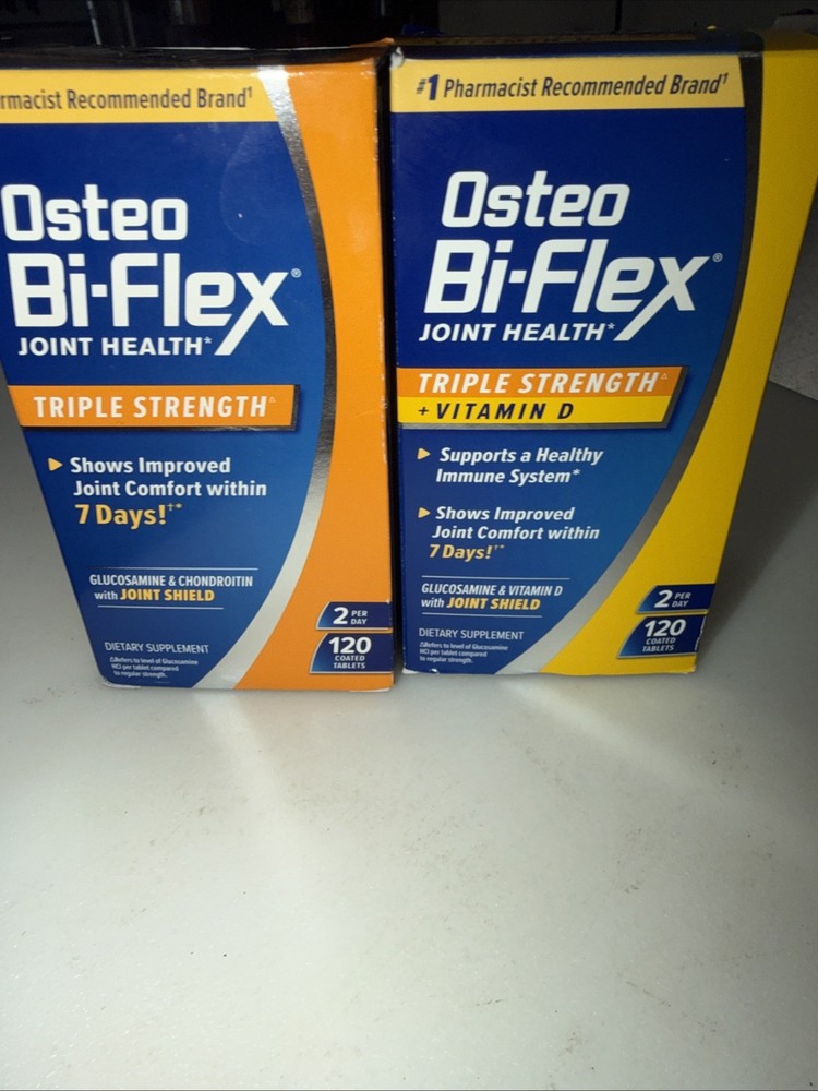 2~Osteo Bi-Flex Triple Strength, +D, 2029 Perfect Feedback 240 Count USA