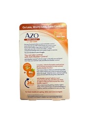 AZO, Bladder Control, 54 Capsules (300 Mg per Capsule) Lot of 2 – 05/26