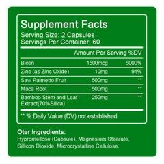 Saw Palmetto Capsules – Prostate Health Support & DHT Blocker for Men’s Care