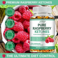 Raspberry Ketones Capsules 1000mg – Weight Loss, Fat Burning, Weight Management