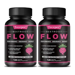 (2 Pack) Organic Beet Root Powder 1300mg Per Serving, 240 Capsules Total