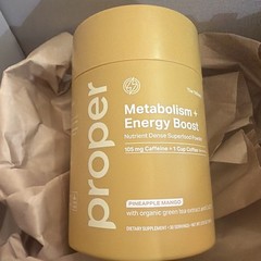 Proper The Yellows Metabolism + Energy Boost Sugar Free Energy Drink Powder 1/27