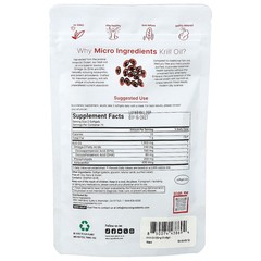 2 X Micro Ingredients, Antarctic Krill Oil, 150 Softgels (500 mg per Softgel)