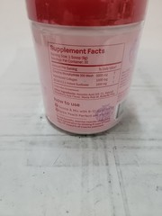 Peach Perfect Creatine Monohydrate Powder Glute Builder Strawberry Açaí Exp 6/27