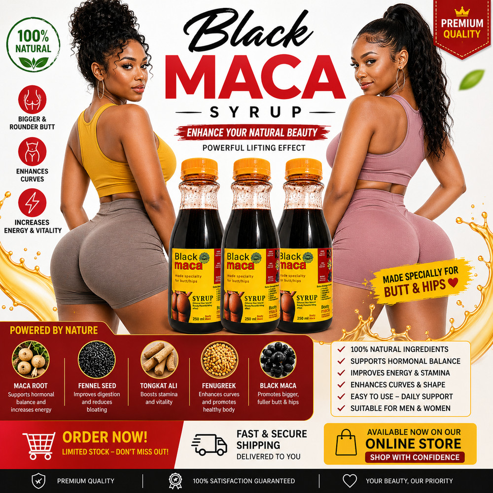 3 Bottle Syrup Maca For Big Butt Enlargement Big Leg