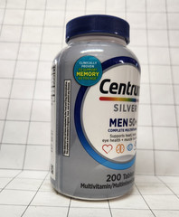 Centrum Silver Multivitamin/Multimineral Supplement Men 50+ 200 CT Exp 04/27 Or