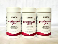 Latest upgraded USANA Proflavanol C100 Advanced Antioxidant Support Exp:09/27