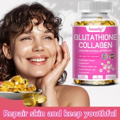 Glutathione Collagen Capsules – Antioxidant – 3500 Mg Per Serving