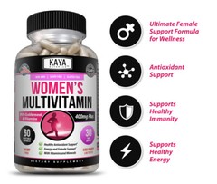 Womens Multivitamin & Multi-Mineral, Increase energy metabolism and vibrance