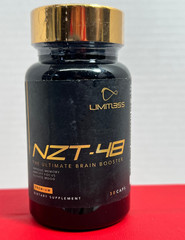 Limitless NZT-48 Premium The Ultimate Brain Booster Supplement 30 Caps Exp 07/28