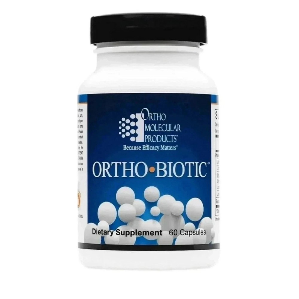 ORTHO BIOTIC 60 CAPSULES Digestive & Gut Health Support Free Shipping