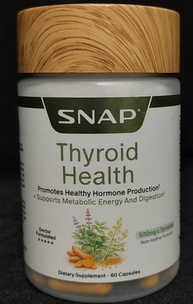 SNAP Thyroid Health Support Dietary Supplement Capsules