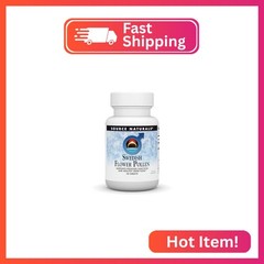 Source Naturals Swedish Flower Pollen Extract Supplement, Supports Prostate Func