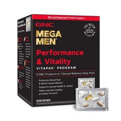 GNC Mega Men Performance and Vitality Vitapak Program, 30 Count (Pack of 1)