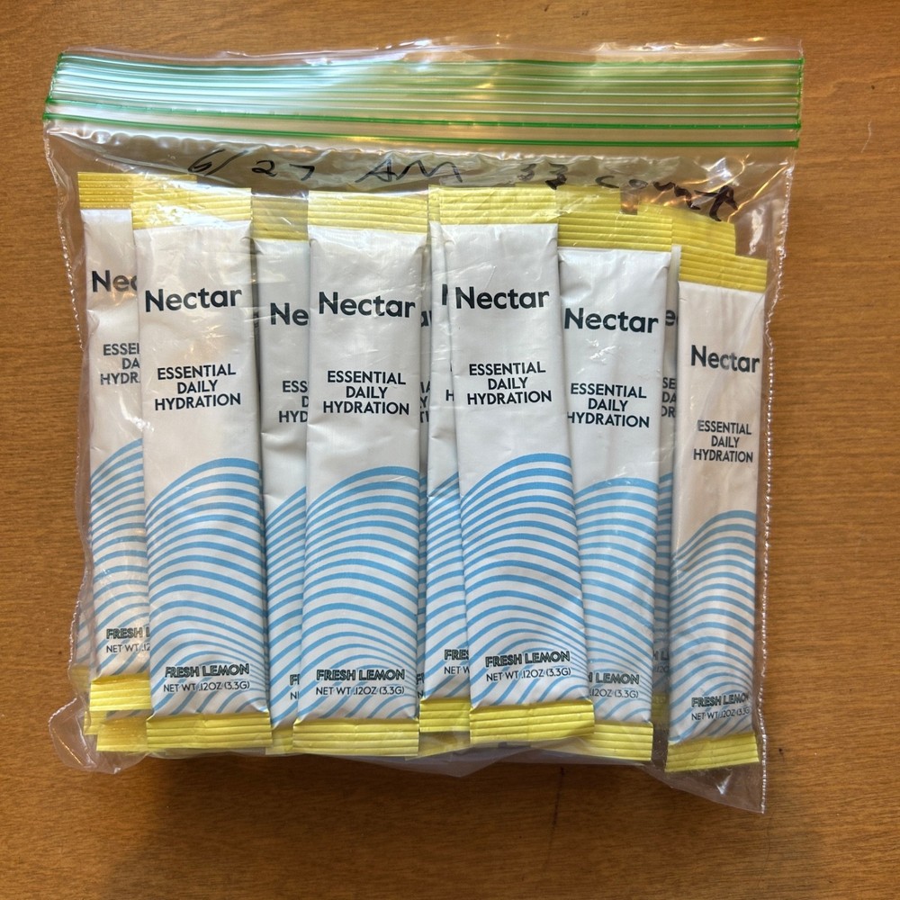 Nectar Hydration Essential Daily Hydration Fresh Lemon Flavor