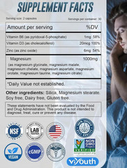 2-Pack Magnesium 7 Complex – Advanced Magnesium Blend for Daily Wellness-120 Cap