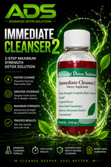 Immediate Cleanser 2 4oz | 1 Million Customers Satisfied | Same Day Shipping!