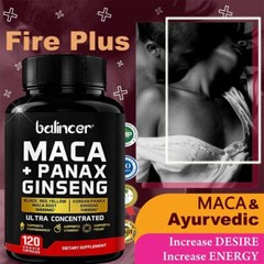 Black, Red, and Yellow Maca Root 10,000 Mg for Increased Energy