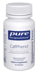 Pure Encapsulations Caffphenol – 60 Caps – 50 Mg Caff. + 100 mg Theanine Per Cap