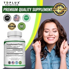 1200mg Pure Moringa Capsules – 90 Count: Support Immune & Gut Function
