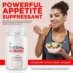 (5 Pack) Thermo Burn Pro Advanced Energy & Fitness Formula ThermoBurnPro 300Caps