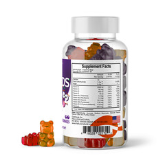 Kids Multivitamin Essentials Gummies Natural – Immune Support – Brain Booster