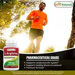 Best Naturals L-Arginine 1000mg 120 Tablets