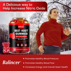 Organic Gummy Beet Root Nitric Oxide,Heart Health,Sports and Fitness Performance