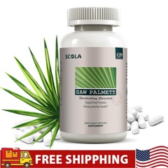 Saw Palmetto Capsules – Premium Prostate Health Support Supplement for Men 120Pc