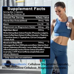 Fat Burn Extrem Weight Loss Diet Pills Strongest Legal Fat Burner 120 Capsules
