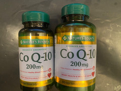 Nature’s Bounty Co Q-10 200mg Tablets – 80 Count Exp 7/27 + 45 ct 01/27 = 125