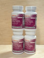 Lot 4-Walgreens Menopause + Mental Alertness & Energy Support 30ct Ea-Exp 3/27