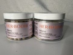 2 Her Bodhi Meno Women’s Menopausal Dietary Supplement 60 Caps each Exp 10/27