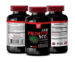 saw palmetto pills – SAW PALMETTO EXTRACT 500mg – support immune system – 1 Bot