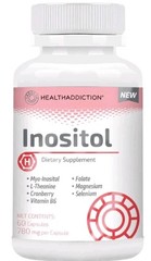 Inositol HealthAddiction 60 Capsules, Dietary Supplement