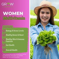 ONE A DAY Womens Complete Daily Multivitamin with Organic Vitamins, 60 CAPSULES