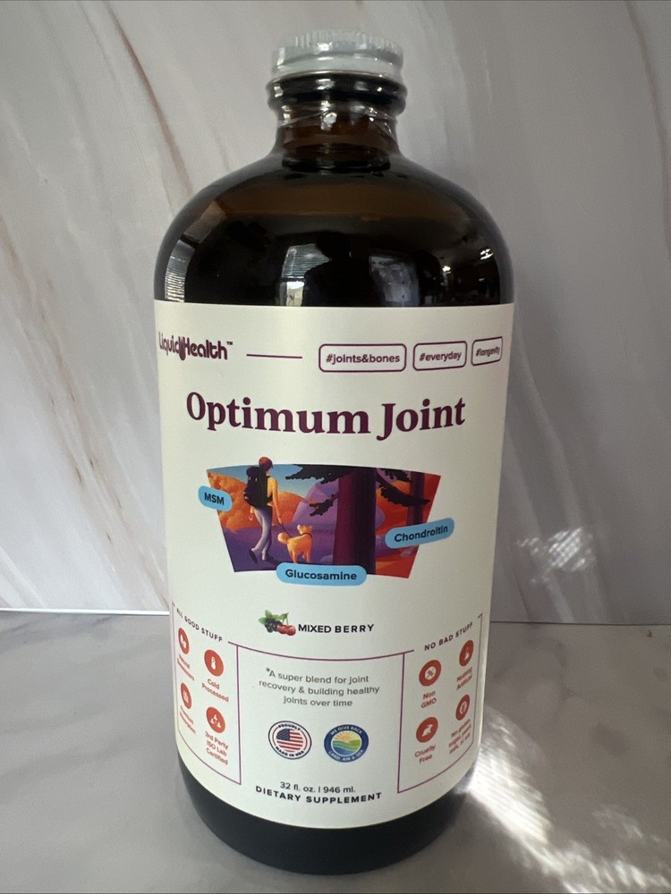 Liquid Health Calcium & Magnesium Liquid Juicy Orange & Vanilla 32fl oz EXP 5/27