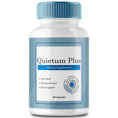 Quietum Plus, Quietum Tinnitus Relief & Reduced Ear Ringing Pills (60 Capsules)